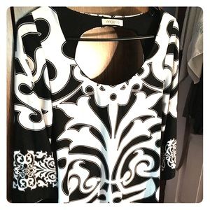 Black and White mini dress